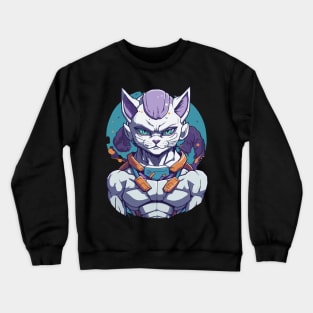 Cat Freeza Crewneck Sweatshirt